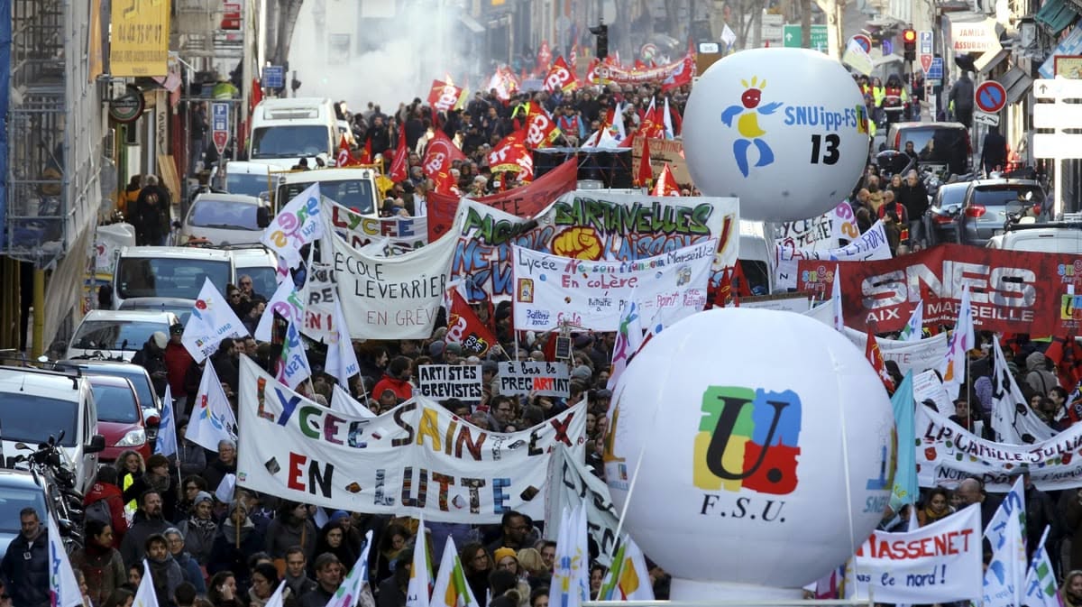 Non à la répression des Lycéen.ne.s et Etudiant.e.s moblisé.e.s